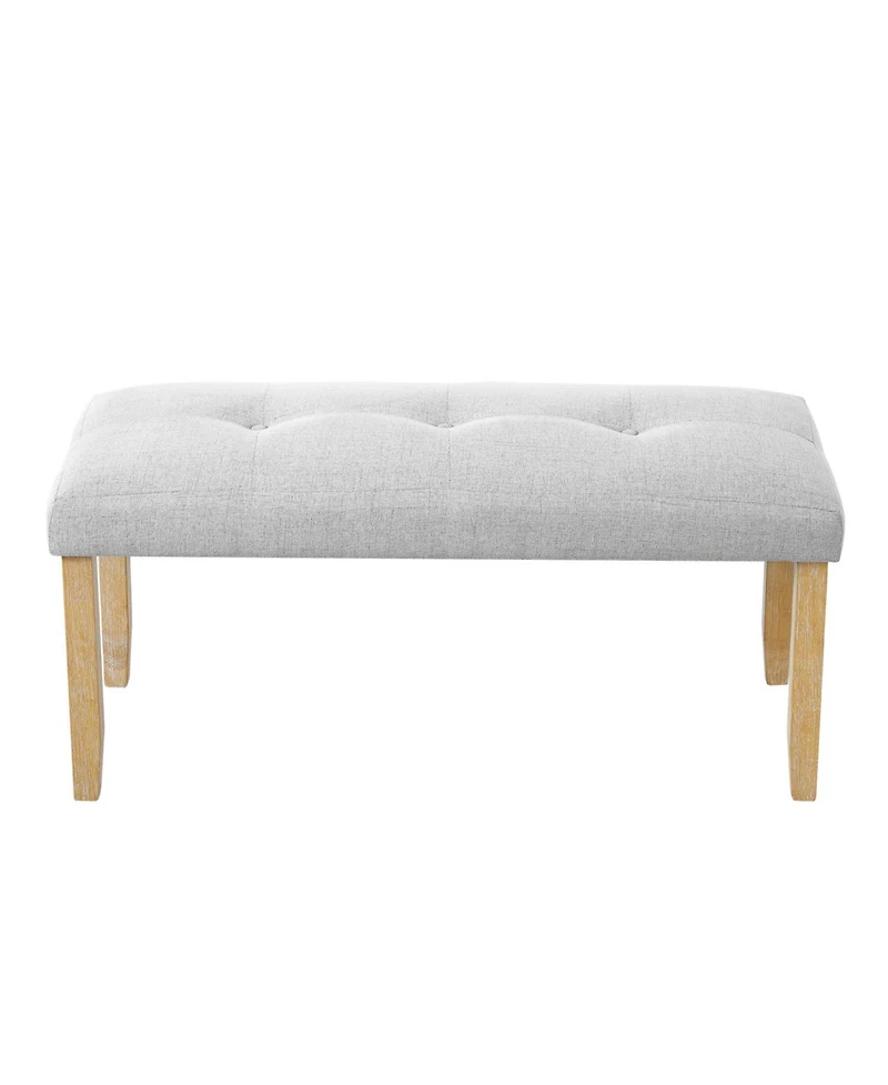 Streamdale Furniture Tufted Upholstered Bench - Bedroom, Dining, Entryway