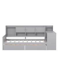 Streamdale Furniture Daybed with Storage, Desk & Bookshelf