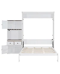 Streamdale Furniture Queen Murphy Bed with Storage