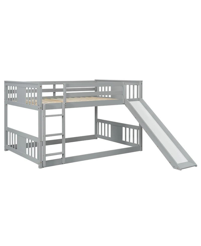 Streamdale Furniture Full Over Full Bunk Bed with Ladder