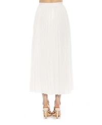 Alexia Admor Women's Kesia Midi Pleated Skirt