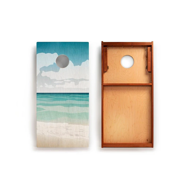 Elakai 2x4 Gulf Islands Shore Cornhole Boards