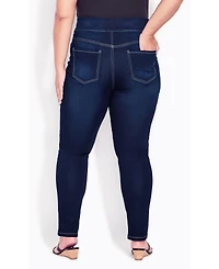 Avenue Women's Plus Tall Hi Rise Jegging