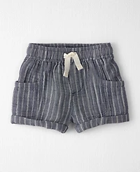 Little Planet by Carter's Baby Boys' Collared Shirt and Shorts, 2-Piece Set