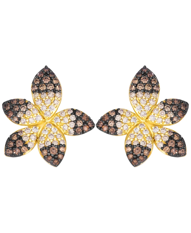 Le Vian Chocolate Ombre Diamond Drop Earrings (1.28 ct. t.w.) in 14k Honey Gold