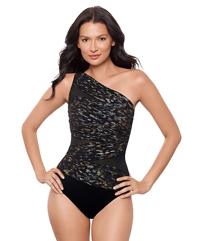Miraclesuit Women's Sparkle Plenty Jena One-Piece Swimsuit