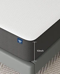 Spring Air Foam 10" Medium Tight Top Mattress, Twin