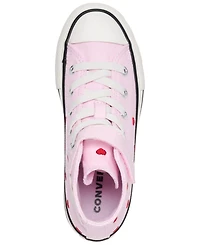Converse Little Girl's Chuck Taylor All Star Valentine's Day High Top Casual Sneakers from Finish Line