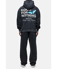 Good For Nothing Women's Studio Paint Butterfly Zip Hoodie
