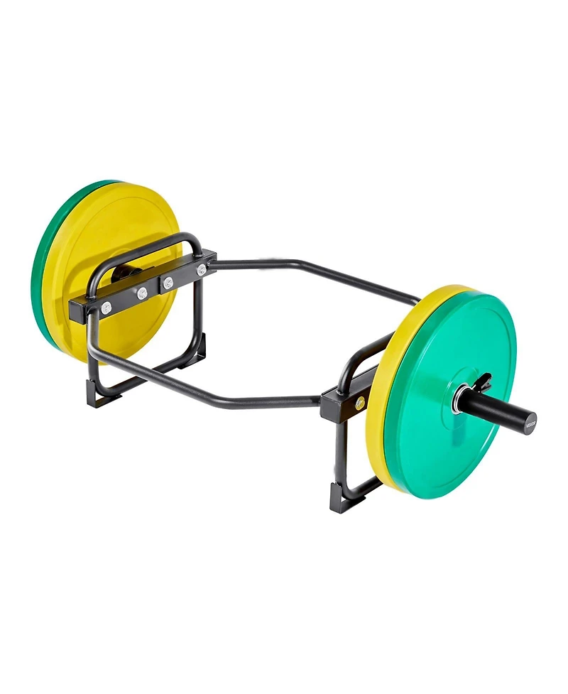 Sugfit Trap Bar Hex Bar 500 Lb Capacity 2" Barbell for Squats and Deadlifts Black