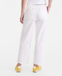 On 34th Women's High-Rise Utility Straight-Leg Ankle Pants, Macy's Exclusive
