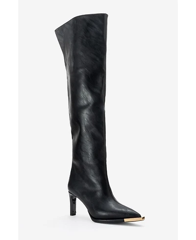 Prologue Shoes Women's Vody Over The Knee Zip Stiletto Boot