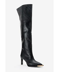 Prologue Shoes Women's Vody Over The Knee Zip Stiletto Boot