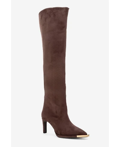 Prologue Shoes Women's Vody Over The Knee Zip Stiletto Boot