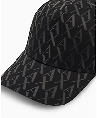 A X Armani Exchange Men's Allover Logo Hat