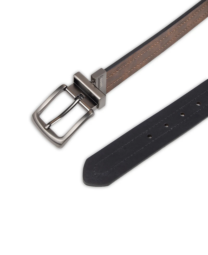 Levi's Reversible Casual Men's Belt with Embossed Strap