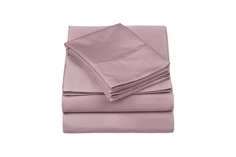 Superior Egyptian Cotton 530 Thread Count Solid Deep Pocket Sheet Set, California King