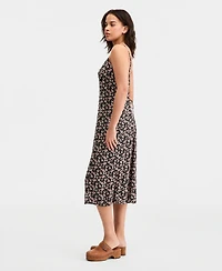 Lucky Brand Women's Printed Simone Slip Dress