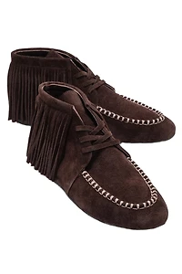 Forever & Always Shoes Women's Raux Leather Ankle Boots