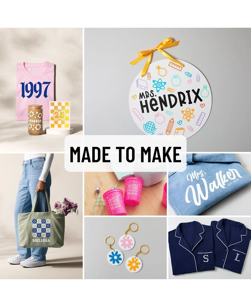 Cricut Maker 4 Cutting Machine with EasyPress 3 Heat Press and Materials Bundle