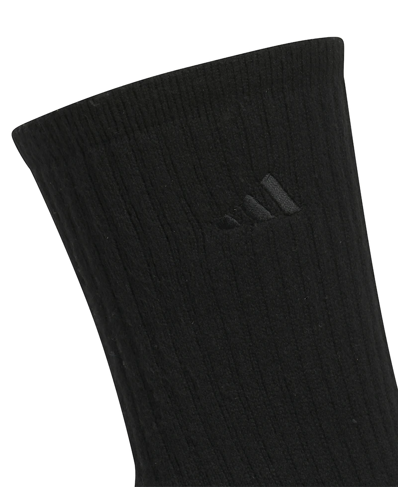 adidas Men's Cushioned Comfort Crew Socks, 3-Pack