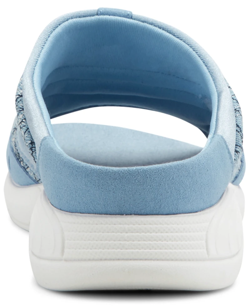 Easy Spirit Women's Traciee Lightweight Flat Easy-On Sandals
