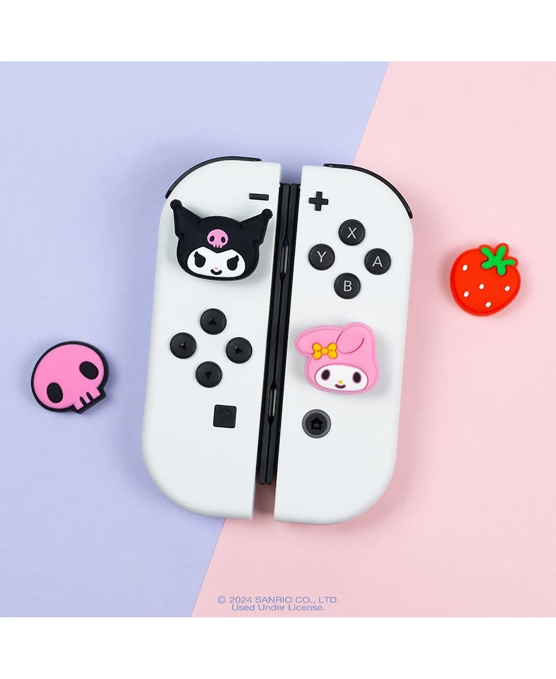 Hamee Hello Kitty and Friends Thumb Grips Compatible with Nintendo Switch Oled/Switch Lite, Character Joystick Grip Cover Caps