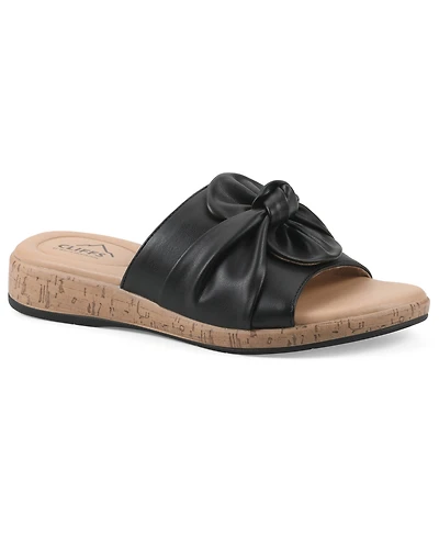 Cliffs by White Mountain Women's Bonelle Slide Sandals