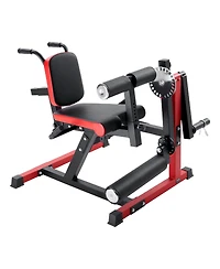 Mecale Leg Extension and Curl Machine, Adjustable Lower Body Strength Trainer for Thigh and Hamstring Workouts, 550 lb Capacity