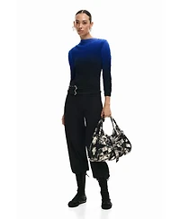 Desigual Women's Gradient texture blouse