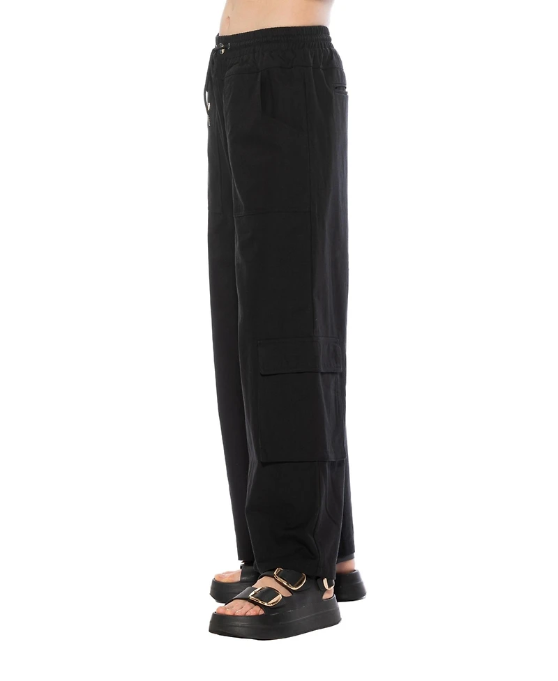 Alexia Admor Women's Evren Drawstring Cargo Pants