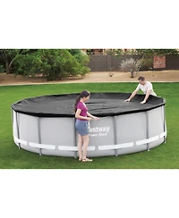 Bestway Flowclear Round 14' Pool Cover for Above Ground Frame Pools (Cover Only)