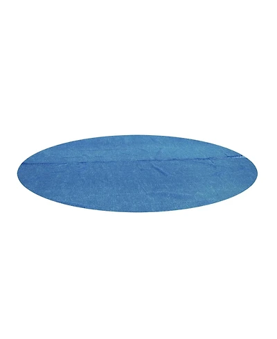 Bestway Round Solar Cover for 15' and 16' Above Ground Pools, Blue (Cover Only)
