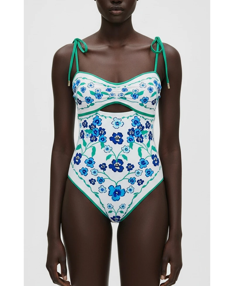 Jessie Zhao New York Women's Eden Reversible One Piece Swimsuit