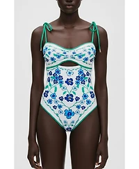 Jessie Zhao New York Women's Eden Reversible One Piece Swimsuit