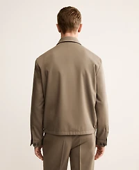 Mango Men's Italian Wool Jacket
