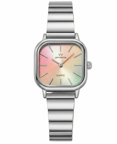 Abingdon Co. Women's Lila Silver Stainless-Steel Bracelet Watch, 26.50mm