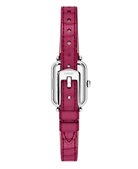Fossil Women's Raquel Two-Hand Pink Leather Watch, 18mm