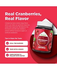 Phytoral Cranberry Extract Gummy Vitamins, Cranberry, 60ct