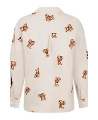 Hunkemoller Women's Jacket Flannel Twill Bear