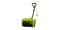 Outsunny Snow Shovel with Wheels, Snow Pusher, Cushioned Adjustable Angle Handle Snow Removal Tool, 29" Blade, 10" Wheels, Yellow