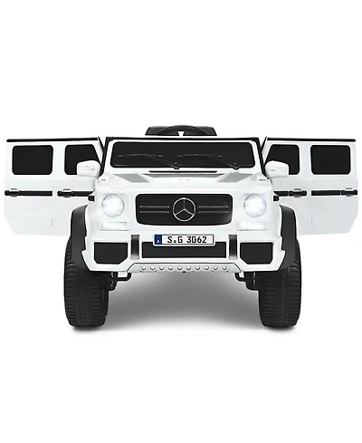 Sugift 12V Licensed Mercedes-Benz Kids Ride On Car