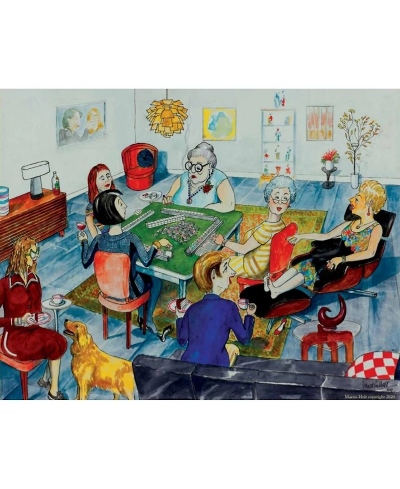 SunsOut Mah Jongg Meet Up 1000-Piece Jigsaw Puzzle