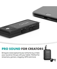 Movo Wmx-1-ul Wireless Usb and Usb-c Lavalier Microphone System for Computers