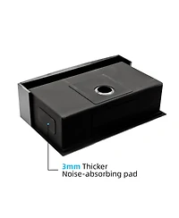 flynama 33x21x10inch Farmhouse Apron Single Bowl Kitchen Sink Stainless Steel