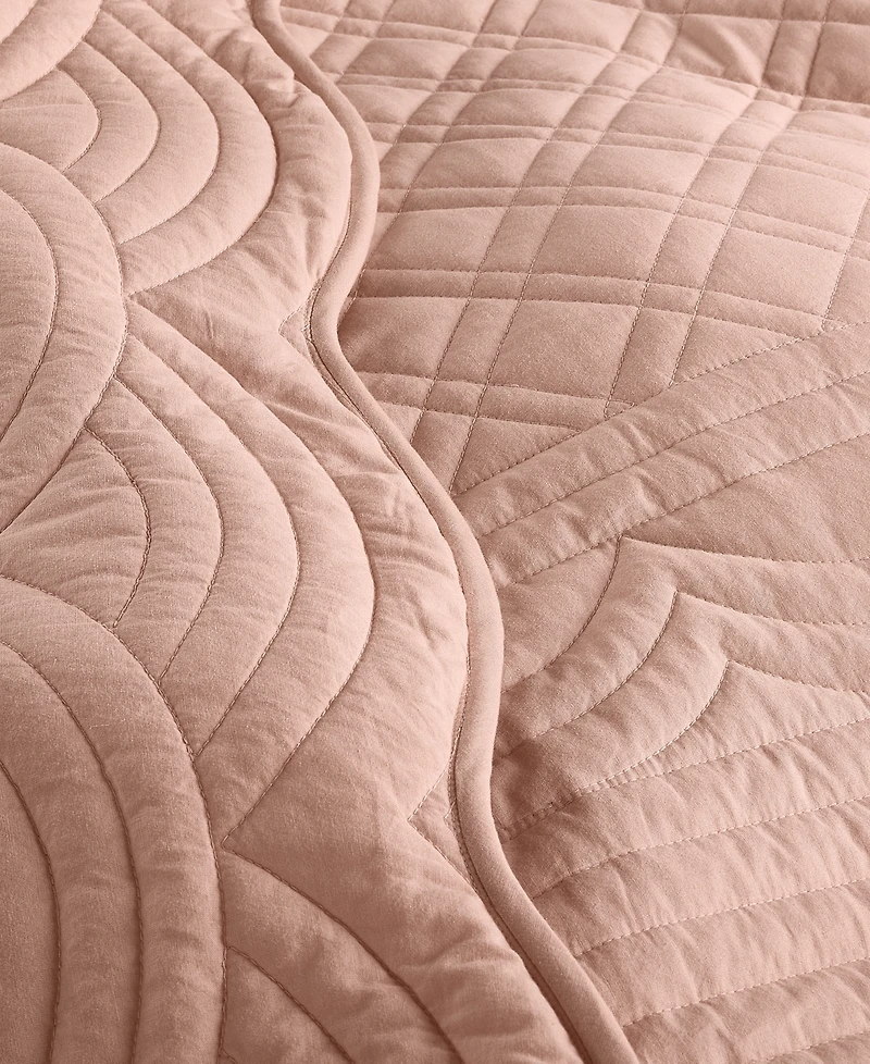 Charter Club Bailey Scallop 3-Pc. Quilt Set, King, Exclusively at Macy's