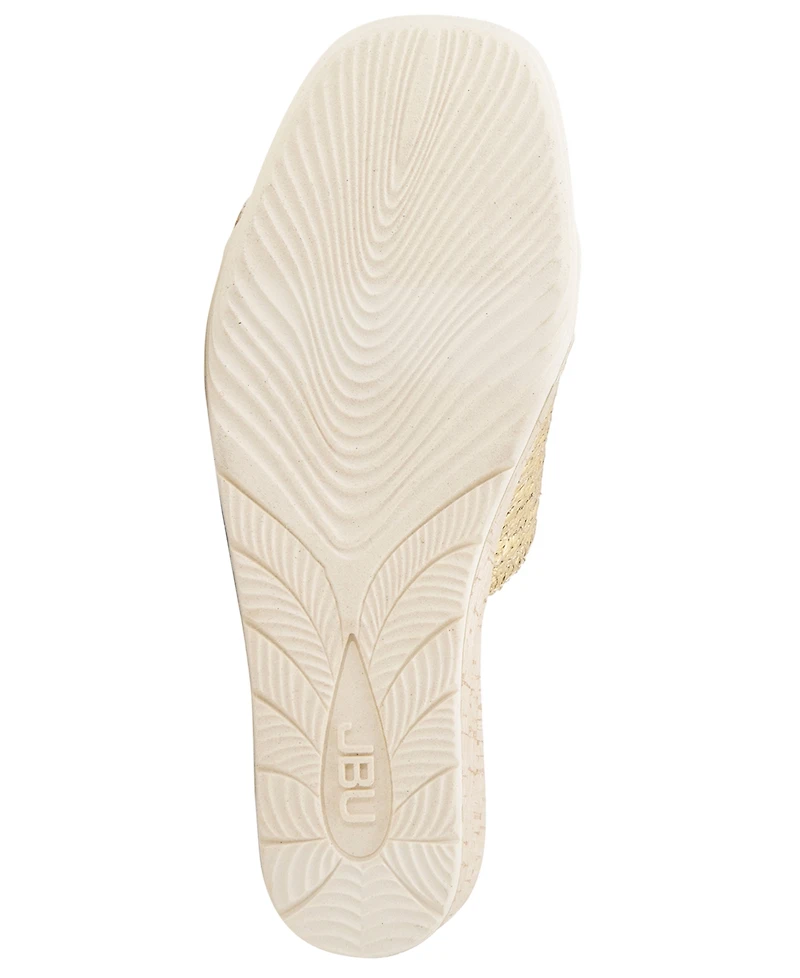 Jbu Women's Winnie Casual Wedge Sandals