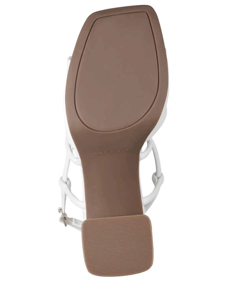 Marc Fisher Women's Glady Crisscross High Block Heel Platform Sandals