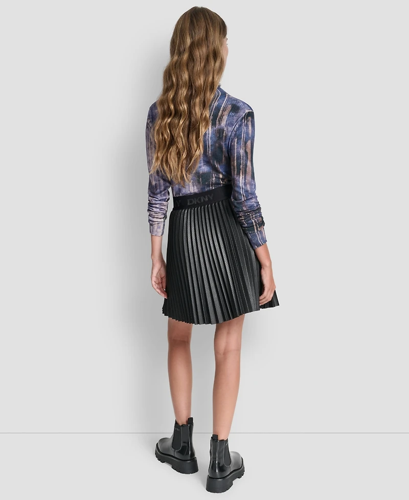 Dkny Women's Pleated Mini Skirt