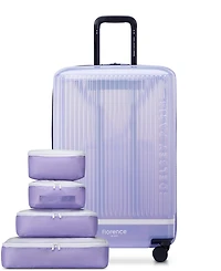 florence by mills x Delsey Paris 24" Gotta Glow Expandable Spinner Upright